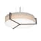 Afx Apex 27in. LED Pendant, Weathered Grey Finish, Jute Shade APP2432L5AJUDWG-JT - alternate 1